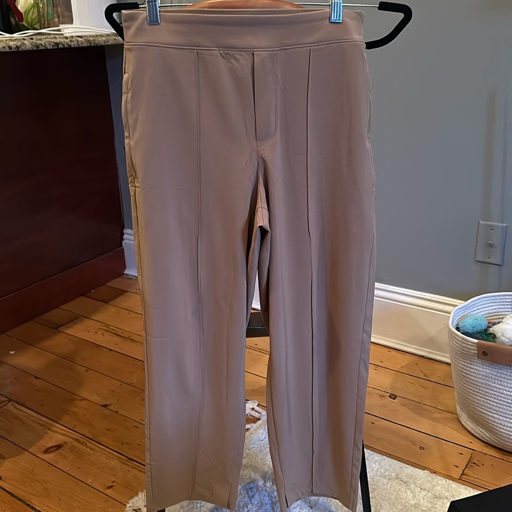 Athleta Trouser Ankle Length - Dark Camel Color